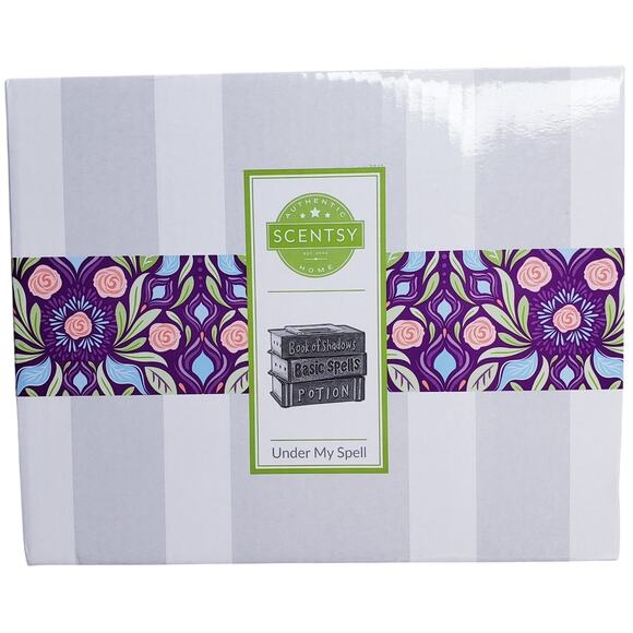 NIB Scentsy UNDER MY SPELL Warmer Book of Shadows Basic Spells Potion NOT TESTED - Picture 1 of 16